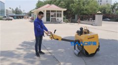 路面施工，選擇好的小型壓路機是關鍵